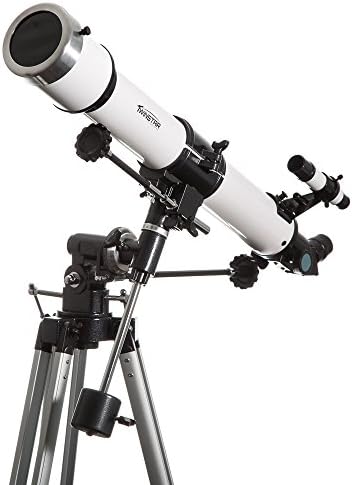 Twinstar EclipseFINDER 70mm Refractor Solar Eclipse Telescope, White
