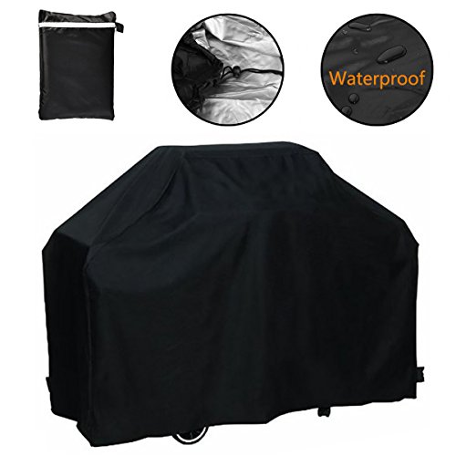 Grill Cover, Waterproof Breathable Outdoor Gas BBQ Grill Cover Large for Weber Holland Char Broil Brinkmann and Jenn Air (Extra Large_75x28x46 inch(WxDxH)) - Thumbnail 7