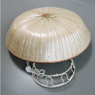 Amazon | 【ノーブランド品】 三度笠(ヤシの葉製/頭台付)-飛脚笠 | 着物 通販