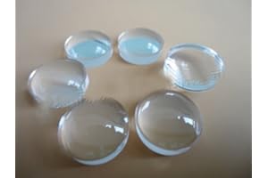 JIATONG 5pcs x 18MM Prime Standard Plastic Lens, Auto Focus, 7 Diaphragm Blades, 93% Light Transmission, 1.93 Refractive Inde