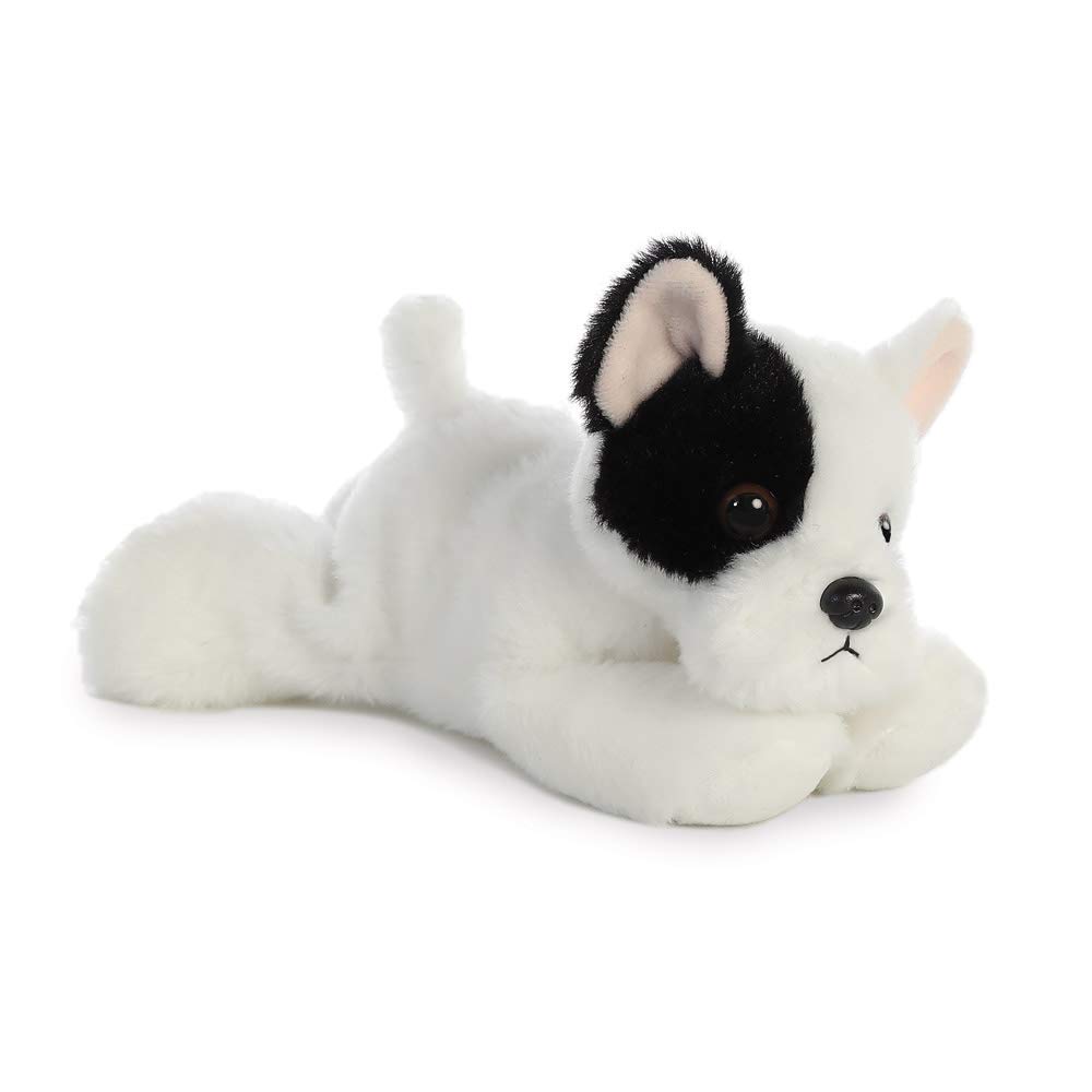 Aurora, 31745, Mini Flopsies French Bulldog, 8In, Soft Toy, White