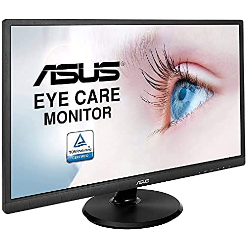 VA249HE 23.8" Full HD (1920 x 1080 Pixeles, 5 ms, HDMI, Low Blue-Light, GamePlus, Panel VA, 76 Hz, Flicker-Free), Color Negro