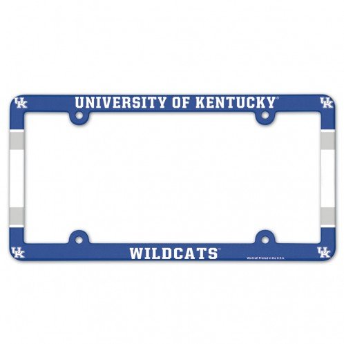 NCAA License Plate with Full Color Frame