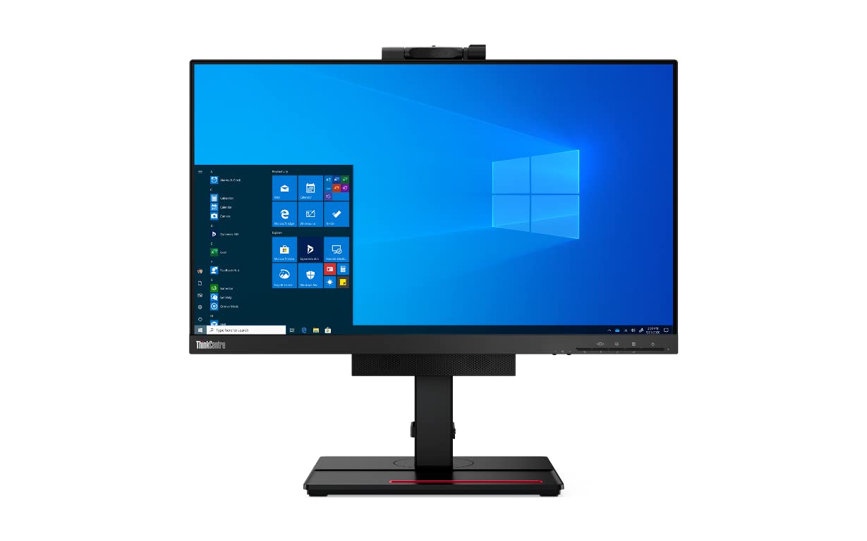 Lenovo ThinkCentre TIO24Gen4 - LED monitor - 23.8 (23.8" viewable) - 1920 x 1080 Full HD (1080p) - 250 cd/m² - 1000:1-4 ms - DisplayPort - speakers - black