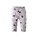 Eghunooy Baby Girls Clothes Set 2 Piece Long Sleeve Ladybug Pattern Infant Outfits (9-12 Months) Red
