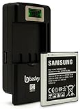 Samsung Origional OEM battery EB-BG360CBC 2000mAh For Samsung Galaxy Core Prime SM-G360P NON Retail Package(Certified Refurbished) plus One (1) Bastex External Dock LCD Battery Charger