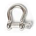 Stainless Steel D- Shackle (5/16, Standard)
