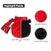 PETCEE Small Dog Jackets for Winter,Waterproof Dog Vest Coats for Small Dogs, XS Windproof Pet Apparel for Cold Weather-2 Layer (Red S)