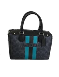 Shoes: Coach Varsity Stripe Mini Bennett In Signature Denim/Black (F38401)