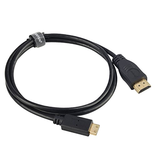 Mini HDMI Cable for CANON EOS 5D MARK II, EOS 7D, EOS 50D, EOS Rebel