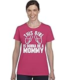 Artix A+ This Girl Is Gonna Be Mommy Women T-Shirt Tee