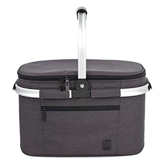 Allcamp outdoor gear cooler bag 22l picnic basket insulated basket cooler box for pinic camping hiking beach day trip