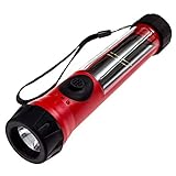SOS Solarlight Solar Flashlight with compass and