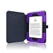 ACdream Nook GlowLight 3 Case, Folio Premium Leather Ereader Cover Case for Barnes & Noble Nook GlowLight 3 (2017 Release), (Dark Purple)