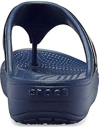 Crocs Sloane Sandalia con plataforma de bloque de metal para mujer