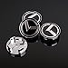 Car Rims Wheel Center Caps Covers Emblem (Set of 4) (K Logo)