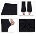 TAIBID Women's High Waist Yoga Capri Pants Side Pockets Flare Workout Bootleg Crop Leggings, Size S - XXXL