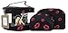 Betty Boop Makeup Bag 3 Pieces Set (Black), Medium