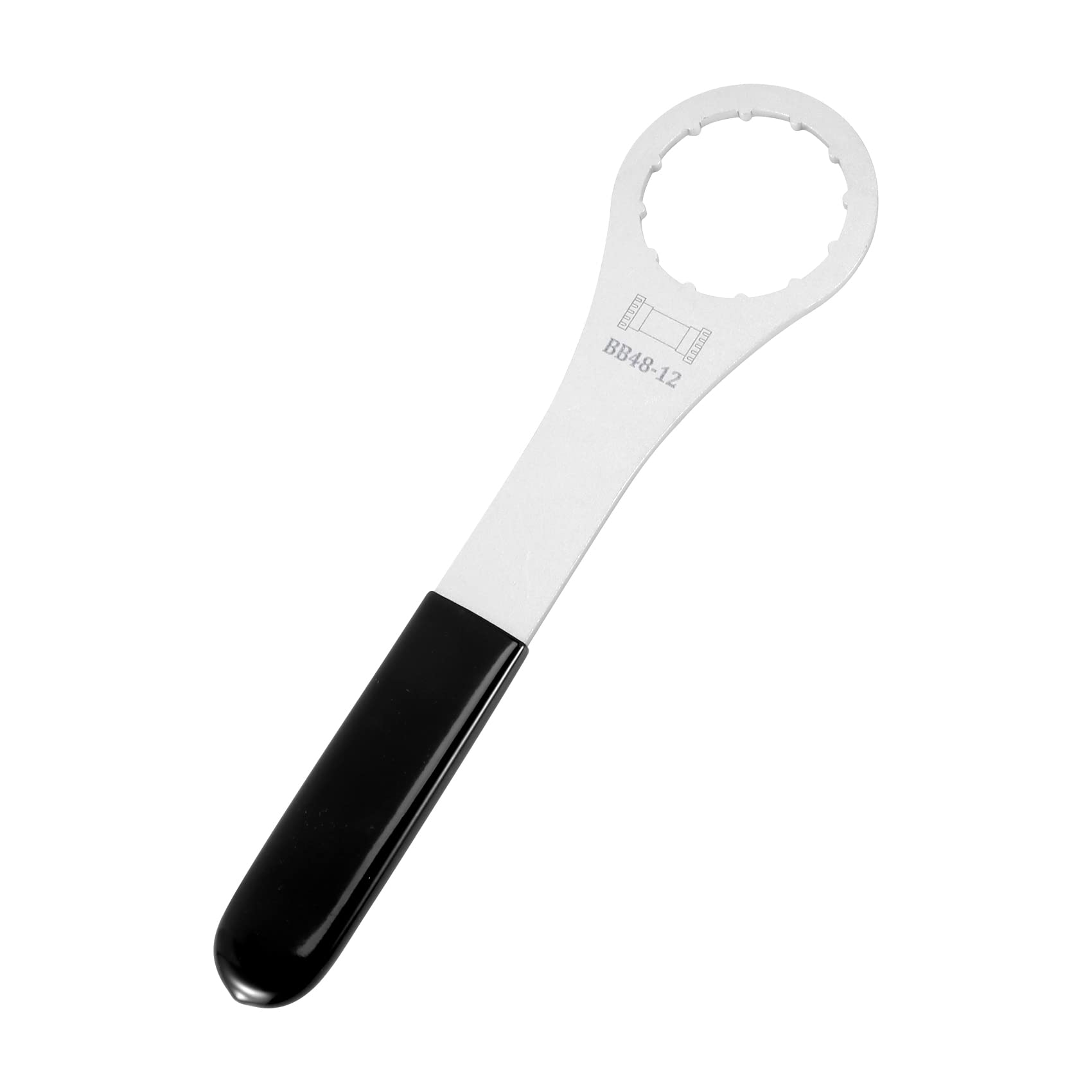 Borimend Bicycle Bottom Bracket Wrench Spanner Repair Tool BB48-12 12Teeth for Praxis Works M30 OSBB