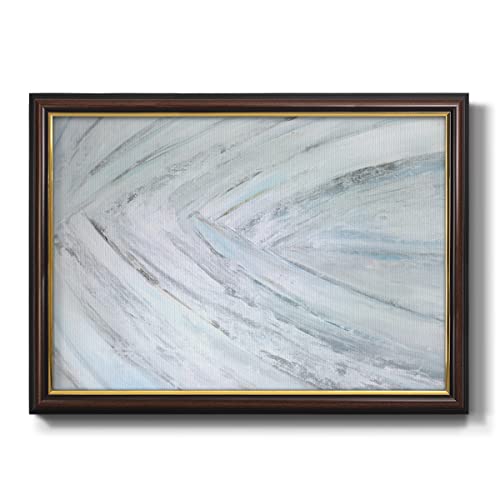 Renditions Gallery Nature Abstract Wall Art Black Walnut Frame Paintings White…