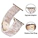 BONSTRAP Resin Watch Band with Metal Buckle 40mm 38mm for Apple Watch Series 4 3 2 1
