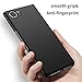 Avalri BlackBerry Keyone Case, Ultra Thin Anti-Fingerprint and Minimalist Hard PC Cover for BlackBerry Keyone (Silky Black)