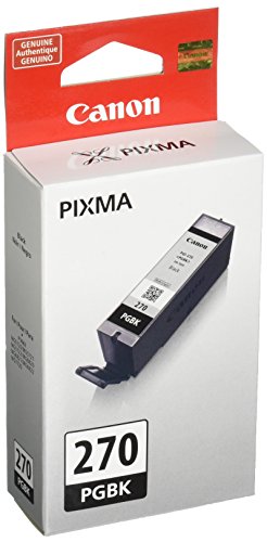 Canon CLI-270 Pigment Black Ink, Compatible to MG7720,MG6820,MG6821,MG6822,MG5720,MG5722,MG5721