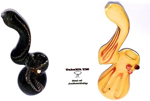 Good Bubbles USA Stock Colorful Thrilling Figurine 6" Subtle Accents Glass Water Bowl Shape