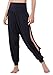 Matymats Yoga Harem Pants for Women Sports Dancing Workout Sweat Pants Side Slit