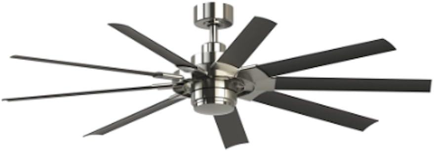 Harbor Breeze Slinger 72 In Brushed Nickel Indoor Downrod Mount