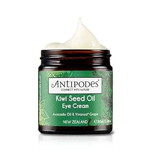 Antipodes-Kiwi-Seed-Oil-Eye-Cream Antipodes Kiwi Seed Oil Eye Cream – Collagen Eye Cream For Youthful Looking Skin – Vegan Eye Cream – Fine Lines, Aging…