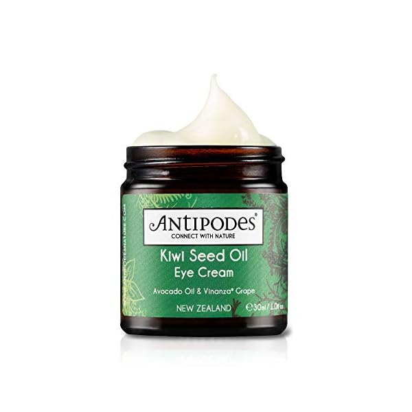 Antipodes-Kiwi-Seed-Oil-Eye-Cream Antipodes Kiwi Seed Oil Eye Cream – Collagen Eye Cream For Youthful Looking Skin – Vegan Eye Cream – Fine Lines, Aging…