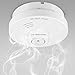SD10 X 10-Year Battery Smoke Detector Fire Alarm with Photoelectric Sensor
