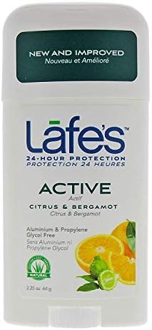 LAFES - Crystal Deodorant Stick Active - 2.25 oz. (63 g)