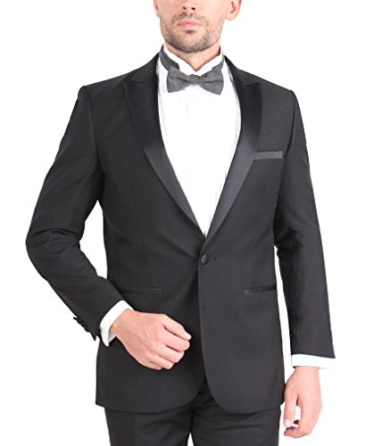 mens Slim Fit Wedding Tuxedo 2 Button