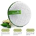 Makeup Remover Pads Reusable, Facial Make Up Removal Wipes, Washable Face Cleaning Cloths, Soft Cotton Rounds Towelettes, Hypoallergenic for Mascara, Eye Shadow, Lipstick, Foundation -3 pcs, 4.5″ Diathumb 2