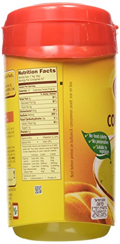 Osem Consomme Soup & Seasoning Mix, Chicken Style, 14.1 Ounce (Pack of 4)