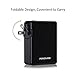 Quick Charge 2.0, Poweradd 40W 4-Port USB Wall Charger with Quick Charge 2.0 Output, PowerPort 4 USB Adapter with Foldable Plug for iPhone SE / 6s / 6 / 6 Plus, iPad Air 2 / Pro, Samsung Galaxy S7 / S6, Note 5, LG G5 and More
