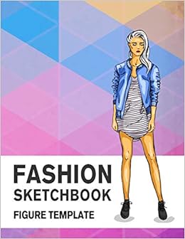 Fashion Sketchbook Figure Template 430 Large Female Figure