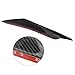 Hanperal 4pcs Car Carbon Fiber Color Front Bumper Splitter Fins Body Spoiler, Front Bumper Fins Lip Trim