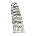 Cardboard People Leaning Tower of Pisa Life Size Cardboard Cutout Standup - Italy Party Theme