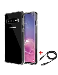Kuool   Funda transparente para Samsung Galaxy S10 Plus (cable USB tipo C de 35.8 in)