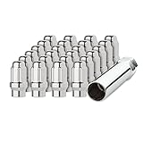 DPAccessories LCE3L6HCSCH04024 24 Chrome 12x1.5 Closed End ET Spline Tuner Lug Nuts for Aftermarket Wheels Wheel Lug Nut