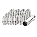 DPAccessories LCE3L6HCSCH04024 24 Chrome 12x1.5 Closed End ET Spline Tuner Lug Nuts for Aftermarket Wheels Wheel Lug Nut