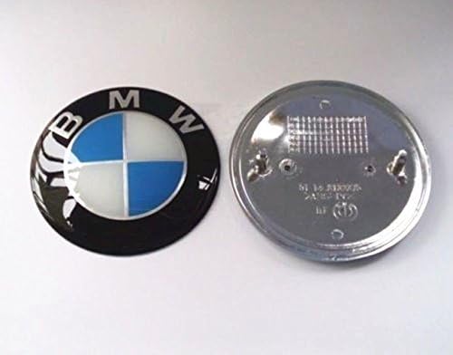 NEW Car Emblem Chrome Front Badge Logo 82mm 2 Pins For BMW Hood/Trunk