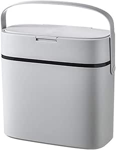 xxccxx Bote De Basura Portátil Bote De Basura Prensado con Aroma