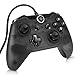 Sunjoyco USB Wired Controller for Nintendo Switch, Pro Controller Remote Gaming Gamepad Joypad for Nintendo Switch & PC (Windows XP/7/8/10) with 7.2FT Cable - Black
