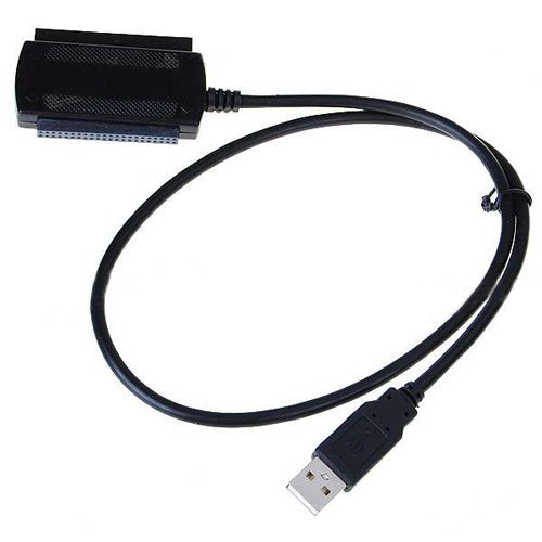 AGPtek SATA/PATA/IDE Drive to USB 2.0 Adapter Converter Cable Import