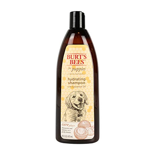 Burt's Bees For Puppies Care Plus Natural Hydrating Shampoo With Coconut Oil | Puppy and Dog Shampoo, 16 Ounces