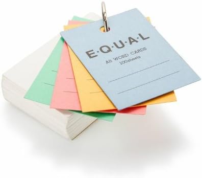 whitestrawberry STUDY REVISION memory BLANK CARDS on key ring : (A7) x 2 . Pink cover.